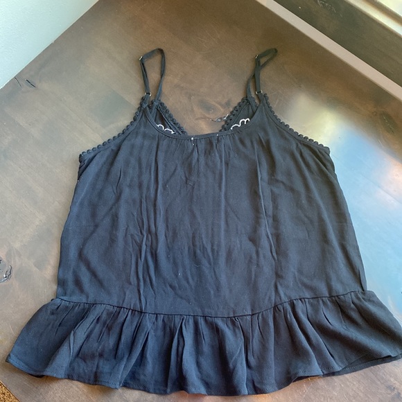 NWOT Love on a hanger black embroidered cami. - Picture 3 of 3